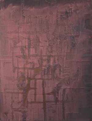 Resonance of the night, Acrylic on Canvas, 120 x 90 x 4 cm, 2019